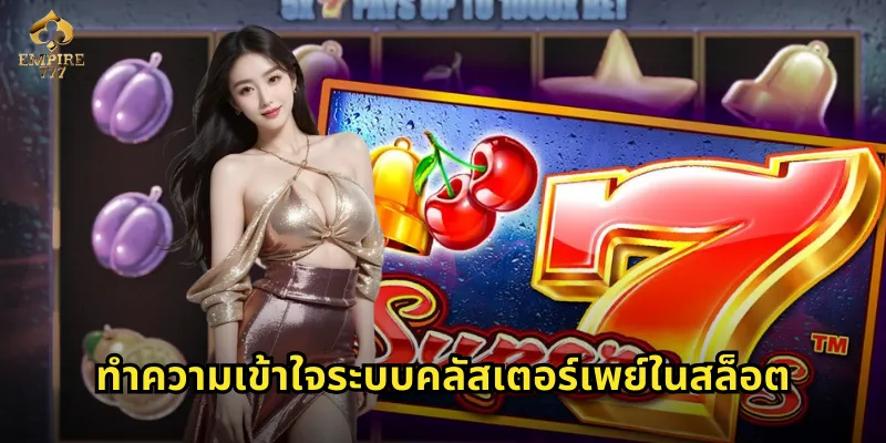 คลัสเตอร์เพย์ EMPIRE777 รูปแบบการชนะสุดล้ำสมัย 2 ทำความเข้าใจระบบคลัสเตอร์เพย์ในสล็อต